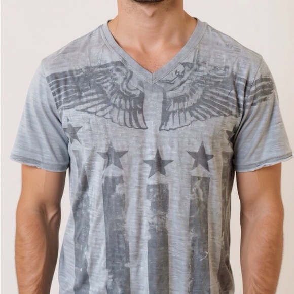 Helix Other - Graphic Tee Angel Wings Helix Graphic Tee | Men’s Large Alt Rocker Style Y2K